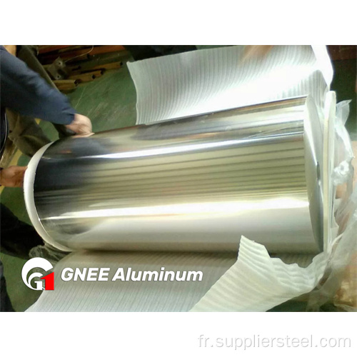 Rouleau jumbo en papier d'aluminium ménage